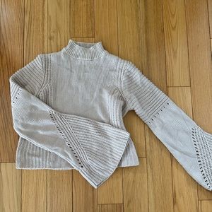 mock neck sweater